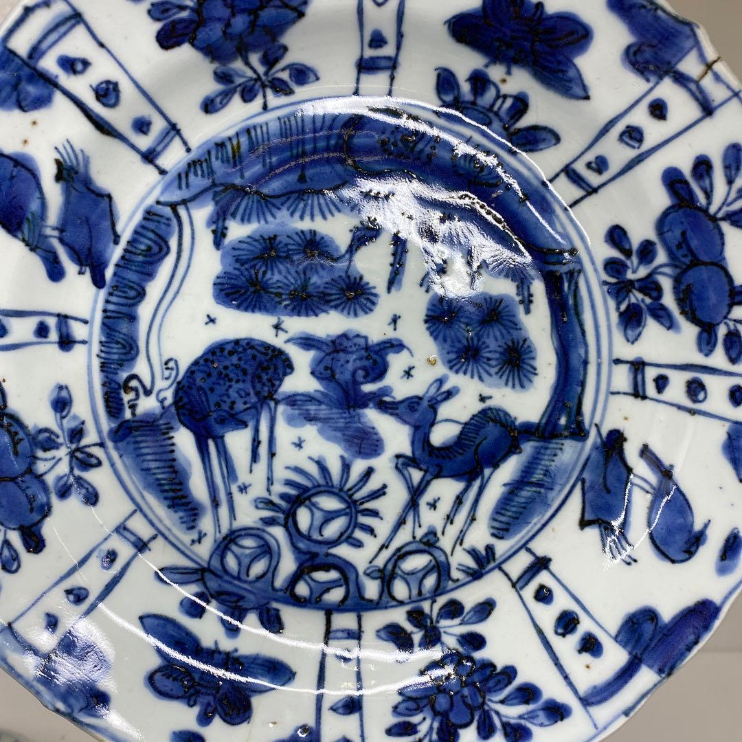 専用 中国明時代 古染付 七寸皿 7枚 チヒコ 東さ6-1201③ - メルカリ