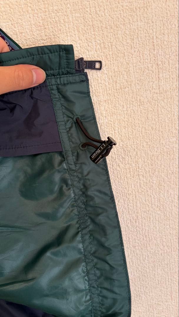 L.L.Bean ネイビー ナイロンベスト