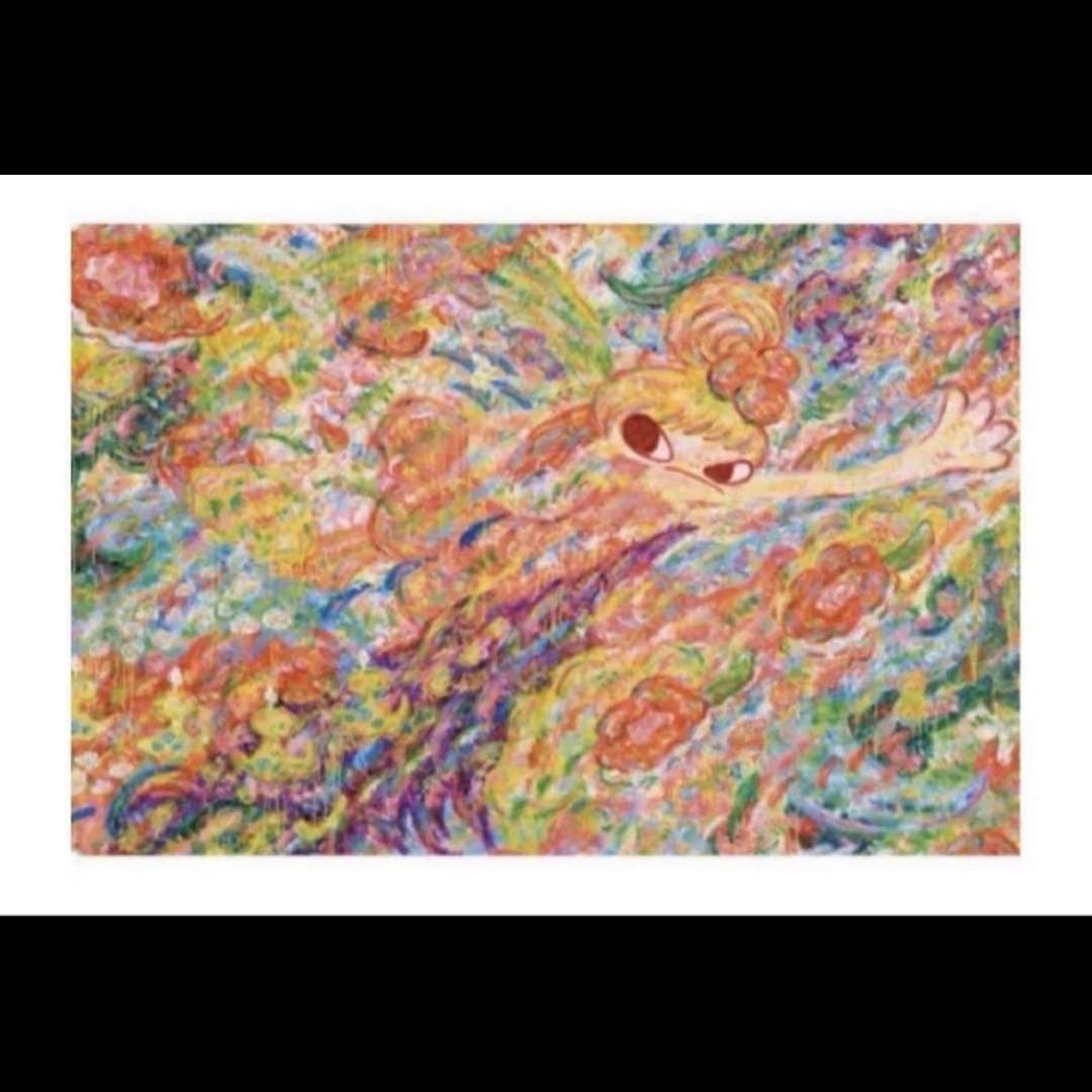 貴重 箱あり ロッカクアヤコ 上海限定 ポスター 中国龍美術館 限定品