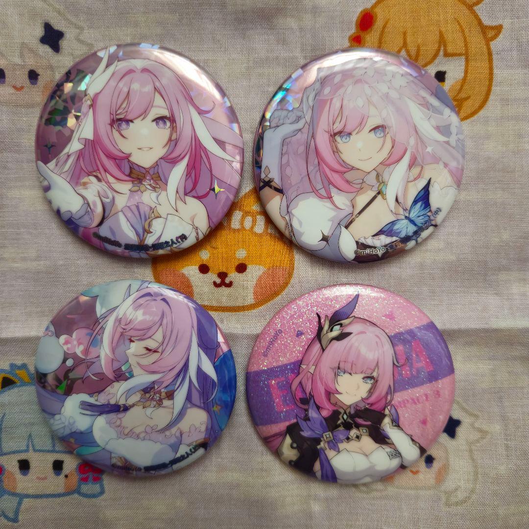崩壊3rd エリシア 缶バッジ セット - メルカリ