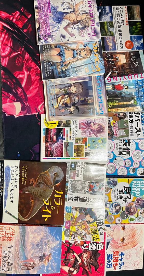 イラスト　参考書16冊セット 2/16開催のCOMITIA151にて販売する新刊イラスト集🌼 「ちいさな絵の本3