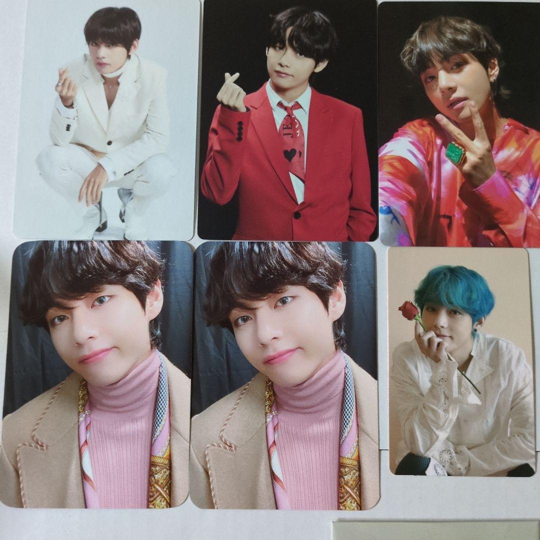 BTS テヒョン V テテ トレカ まとめ売り アクリルキーホルダー - メルカリ