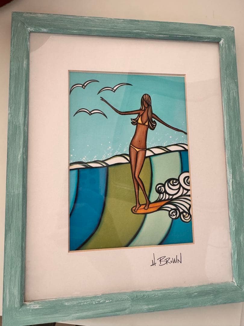 フレーム付き ヘザーブラウン アート Sea Siren - メルカリ