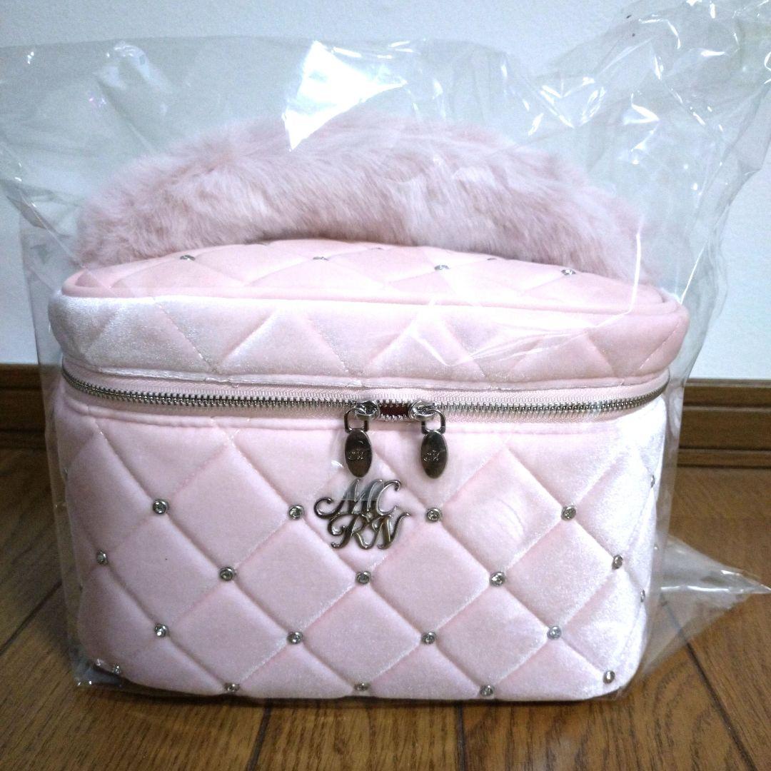 湊*様 ミシェルマカロン ノベルティ ラインストーンベルベットバニティ