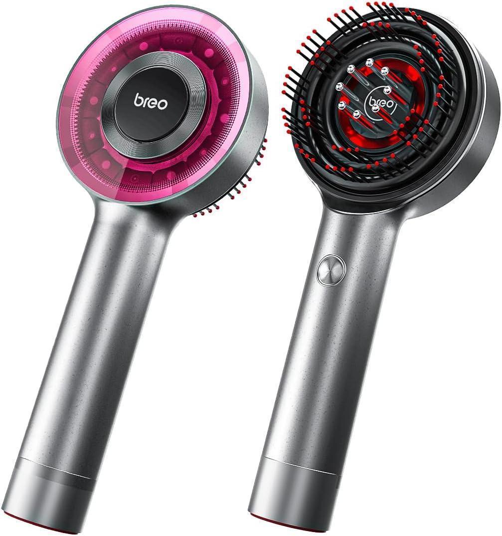 breo 2024年にデビュー 電動頭皮ブラシ ヘアケア ヘッドスパ 頭皮ケア Amazon | breo 電動頭皮ブラシ ヘッドスパ 頭皮ケア ヘアケア スカルプ