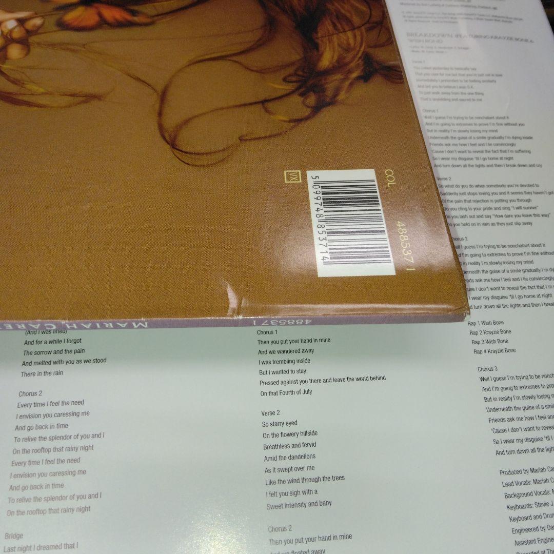 97年EU盤LP] マライア・キャリー/バタフライ - メルカリ