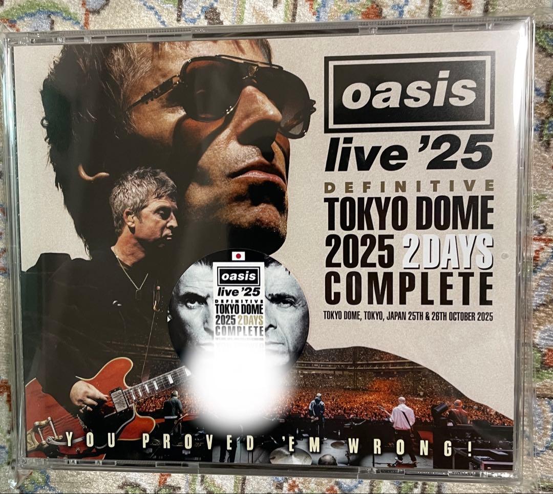 未使用】Oasis live '25 Definitive Tokyo - メルカリ