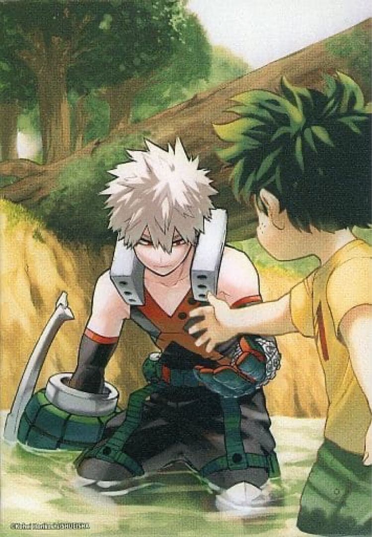 月末限定価格✨️】ヒロアカ展 アートボード 29巻 爆豪勝己 緑谷出久