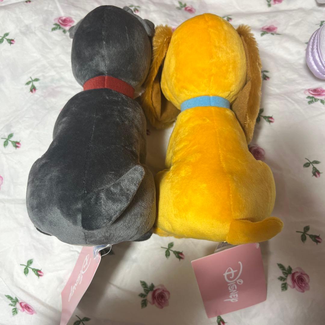 ディズニー「わんわん物語」ぬいぐるみ SEGA - メルカリ