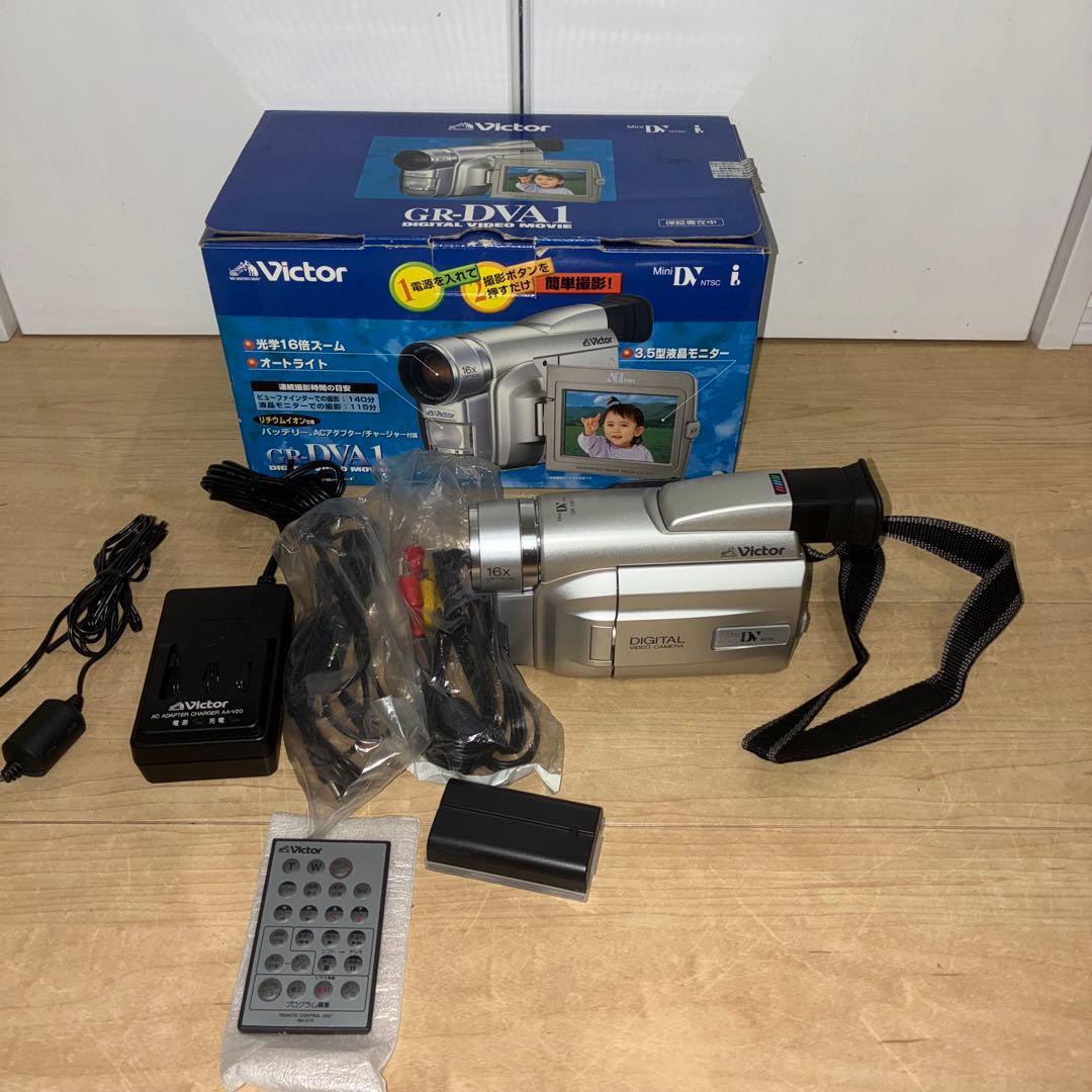 ビクター GR-DVA1 ビデオカメラ 動作確認済　フルセット！！ ポケットムービーGR-DV1製品情報ビクター | JVC