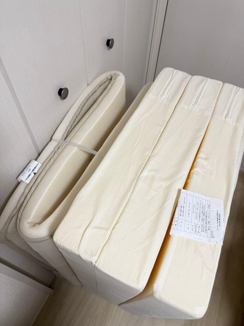 シングル敷布団2点セット ショートセミシングル 敷布団セット 2点 80×180cm 中綿増量タイプ 厚さ