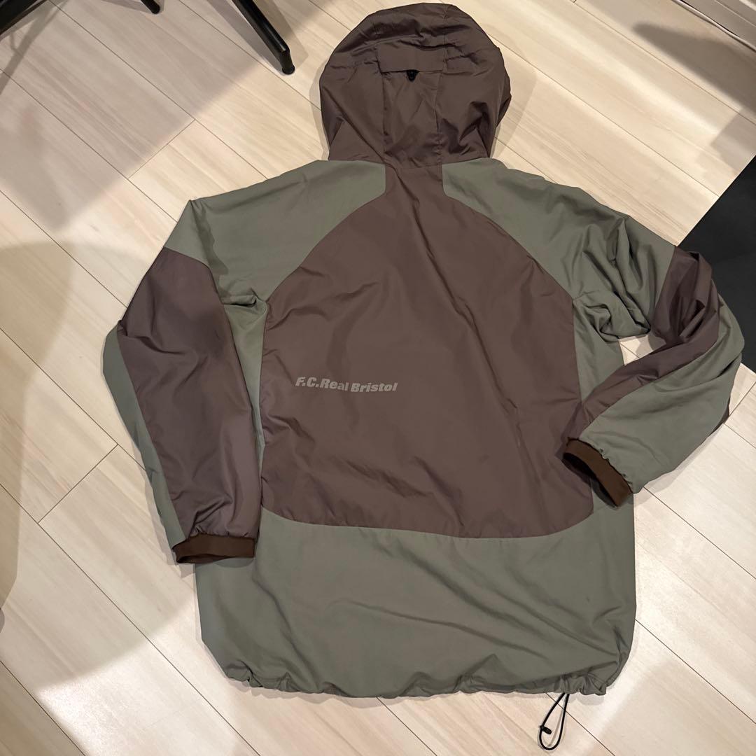 F.C.Real.Bristolナイロン上 カーキ✖️ベージュ サイズL - メルカリ