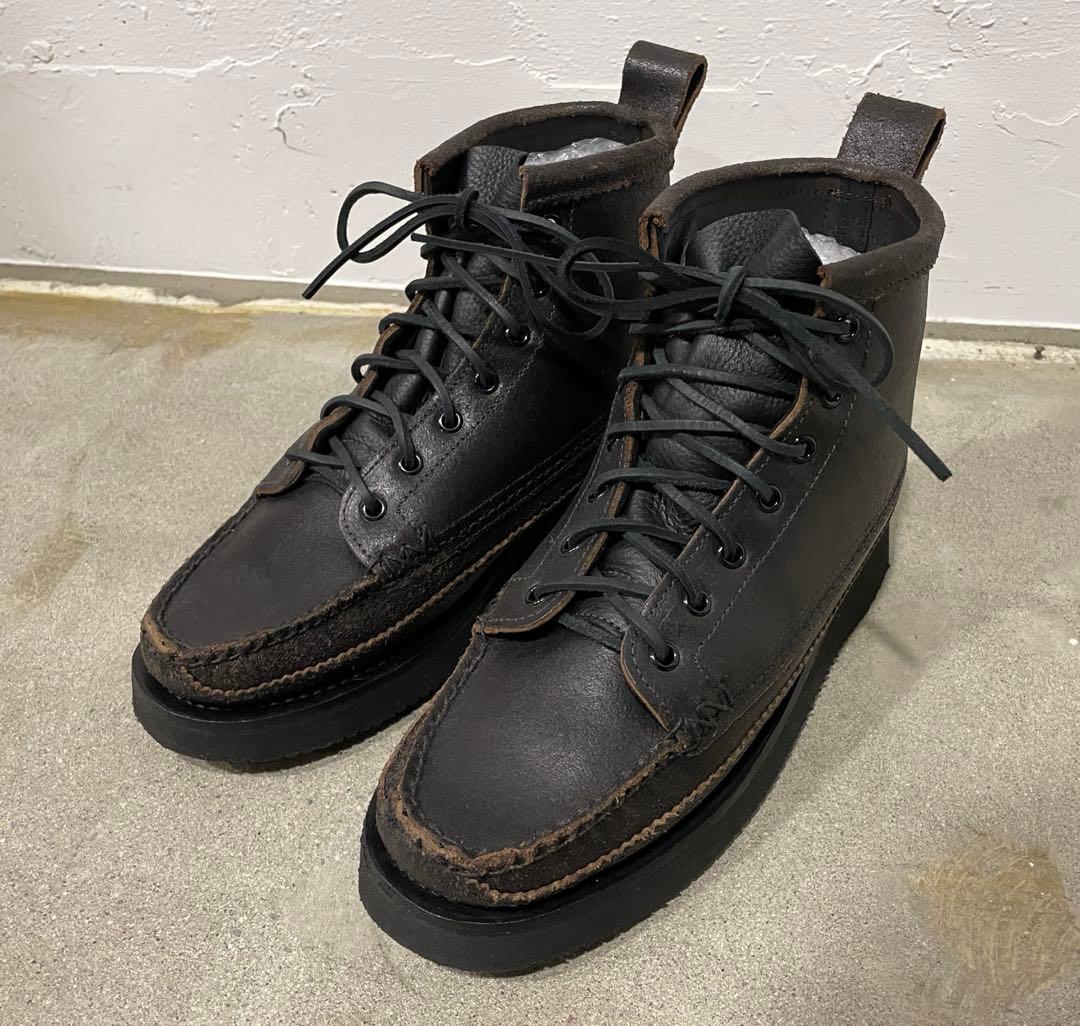 新品9.5万YUKETEN Maine Guide Bootsモカシンホーウィン 楽天市場】YUKETEN （ユケテン） Maine Guide 6 Eye Boots Wax Brown