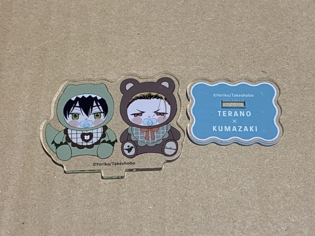 寺野くんと熊崎くん 依子 カフェ ミニアクリルスタンド - メルカリ