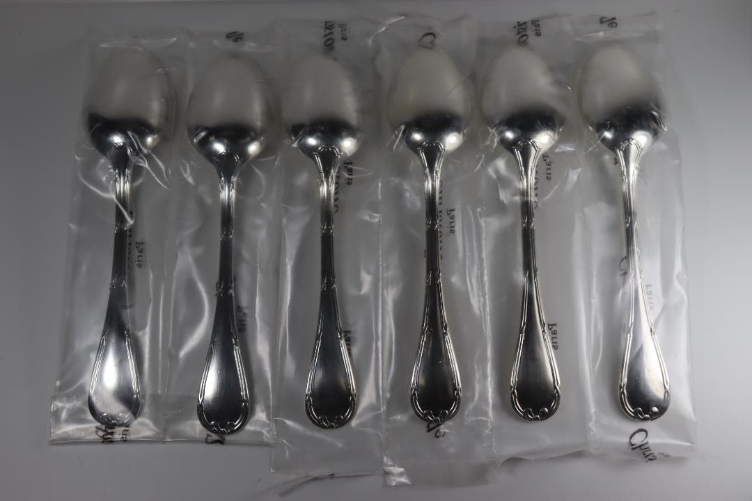 クリストフル◇リュバン◇コーヒースプーン未開封未使用品6本◇生産終了