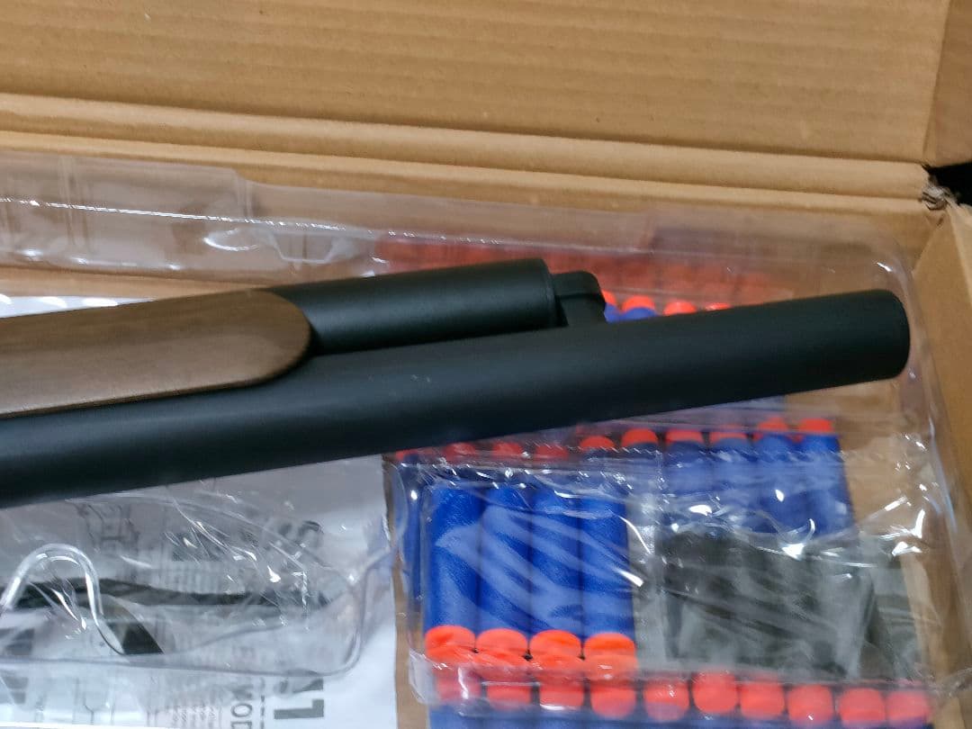 プラ製 ナーフ排莢カート式 スポンジ M1887 ショットガン - メルカリ