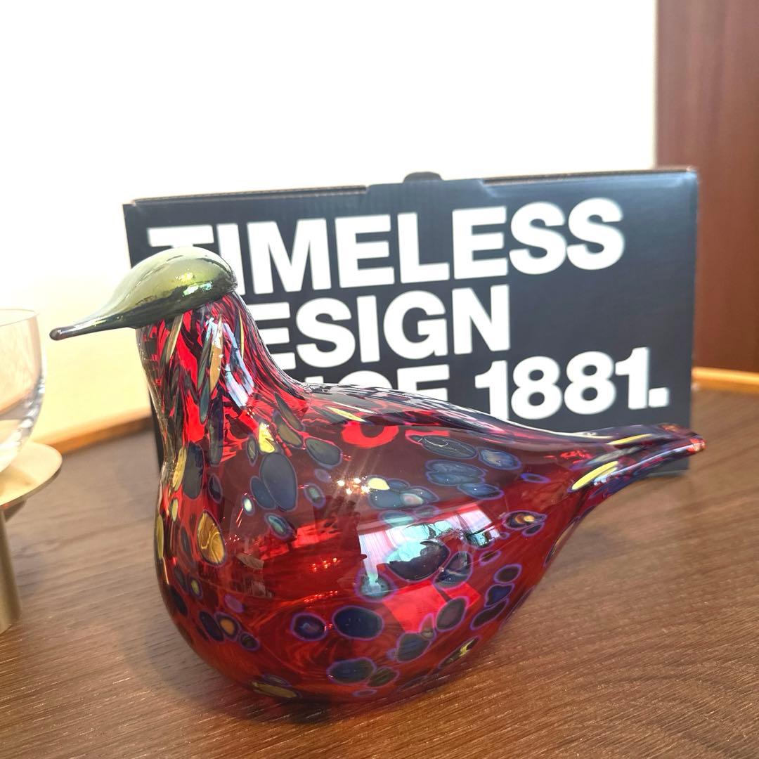 イッタラ バード バイ オイバ トイッカ クランベリー 楽天市場】【1709】イッタラ / バード バイ オイバ トイッカ Little