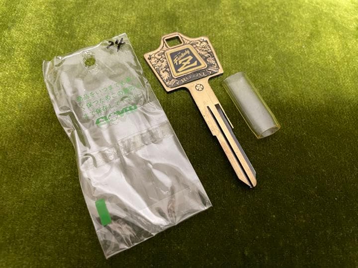 当時物 未使用 ブランクキー フェアレディーZ 240Z S30Z 旧車 レトロ