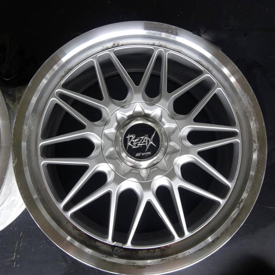 246番 2枚 WORK ワーク REZAX レザックス17インチ マルチ穴 - メルカリ