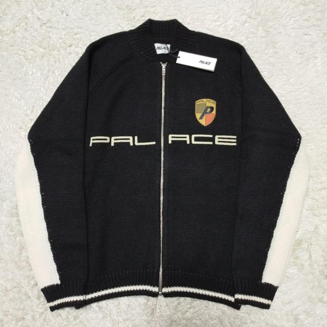 タグ付未使用品PALACE wool posh knit ブラック ポルシェロゴ - メルカリ