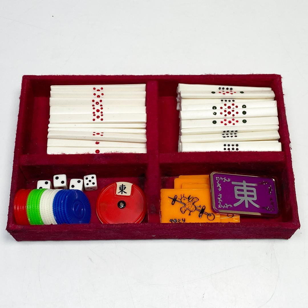 極希少 ミズノ丸一 麻雀牌 背黒 家紋 法悦 - メルカリ