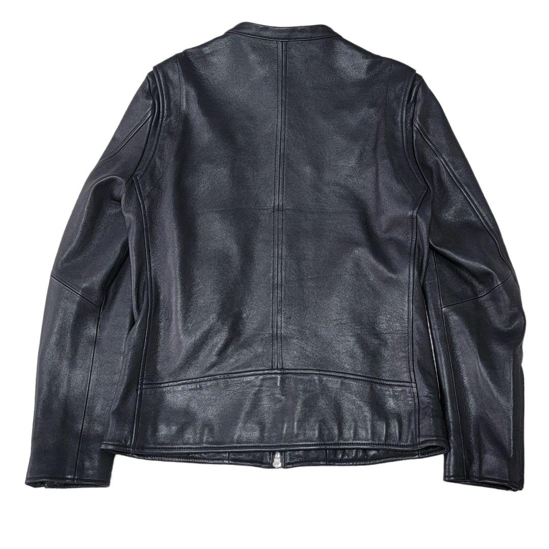 極美品】モルガンオム MORGAN HOMME 羊革 ライダースジャケット - メルカリ
