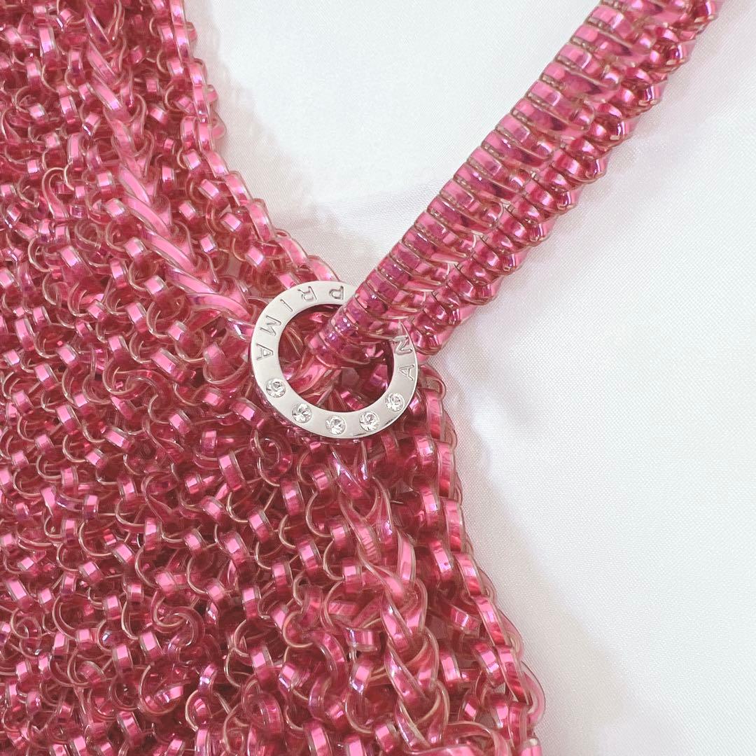 美品✨ アンテプリマ スタンダードスクエア ミディアム フクシアピンク