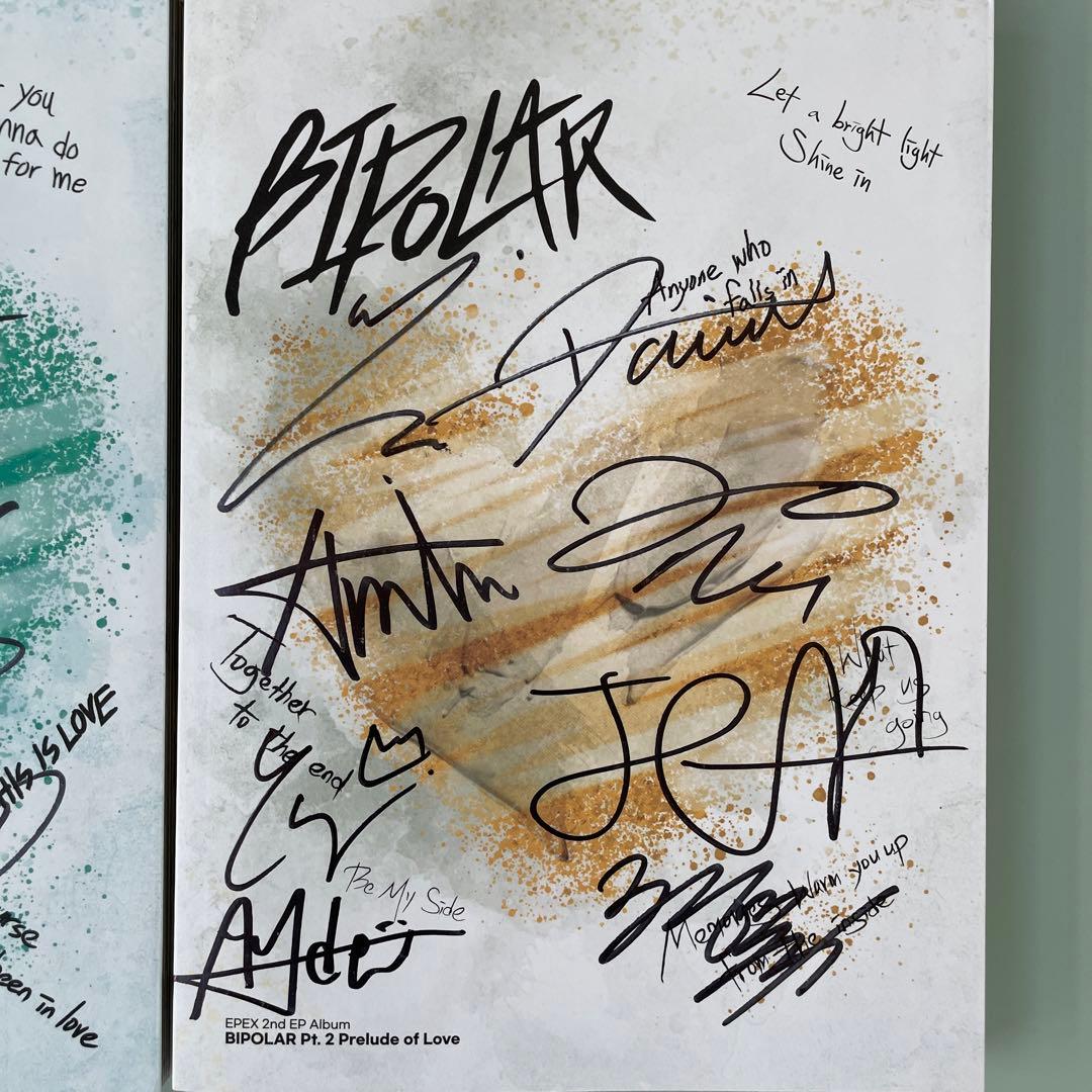 EPEX イペ Mwave サイン サイン入り CD トレカ - メルカリ