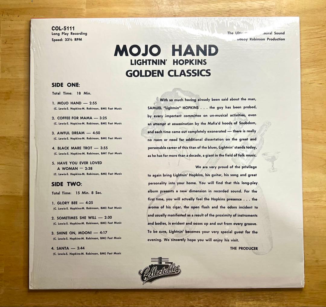 【希少】MOJO HAND US盤　MONO 美品シュリンク付き　まとめ買い推奨
