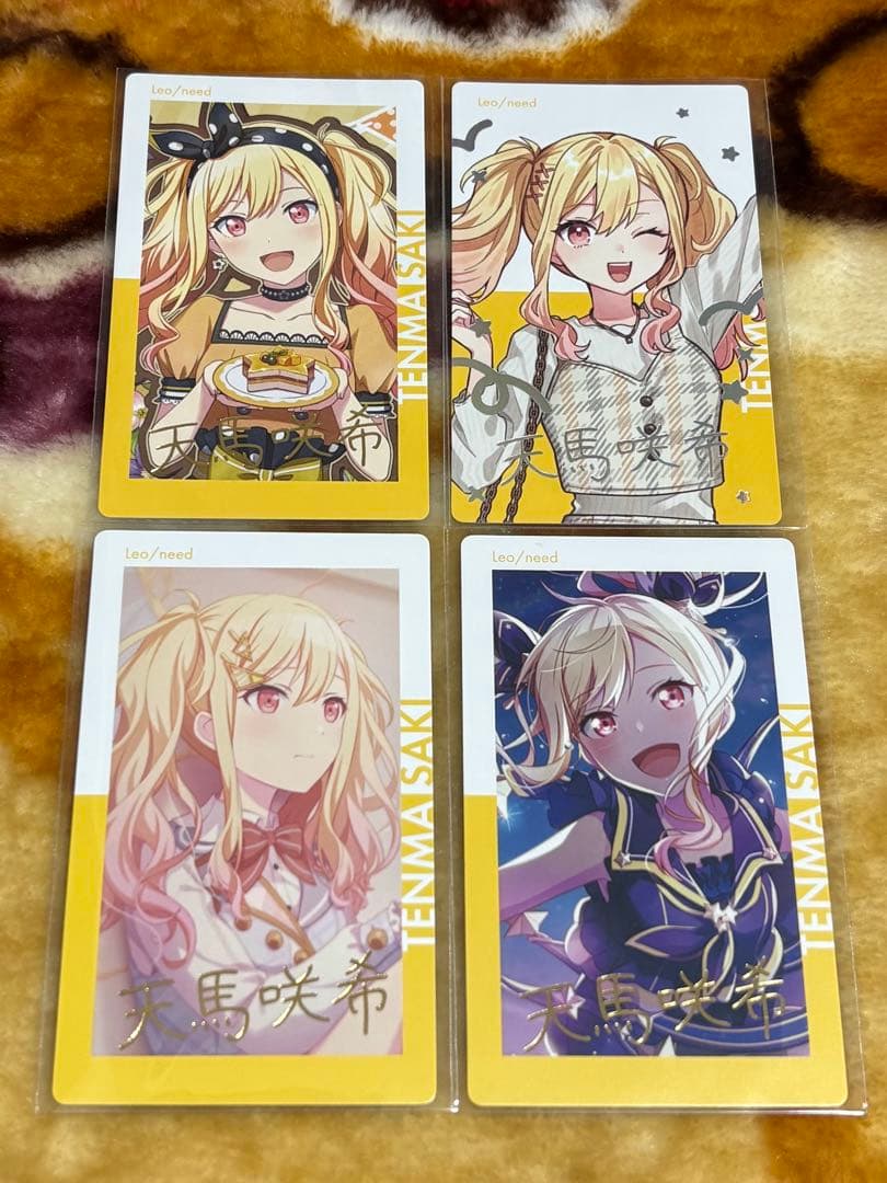 プロジェクトセカイ プロセカ ePick card エピカ 箔押し 天馬咲希