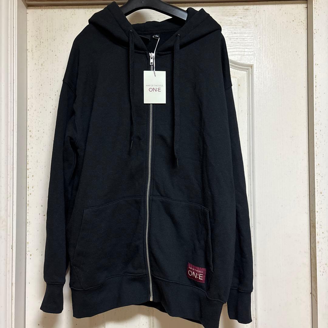 BTS MAP OF THE SOUL ON:E ZIP-UP HOODY L - メルカリ