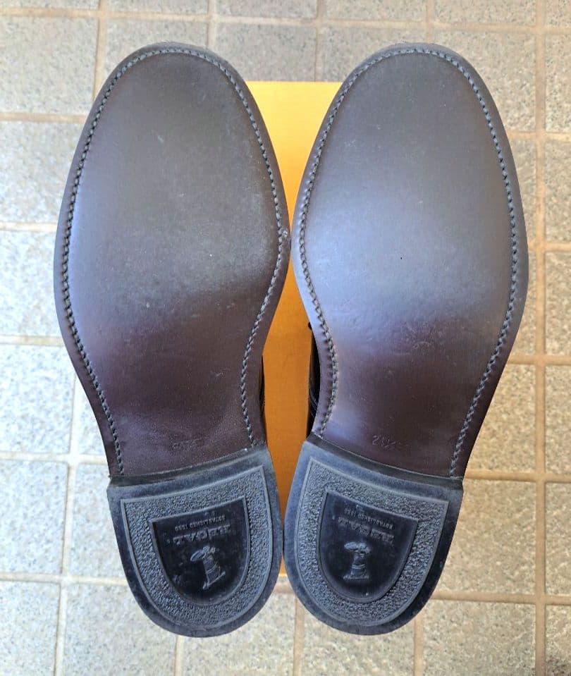 リーガルREGAL 2504 プレーントゥ 24.5cm