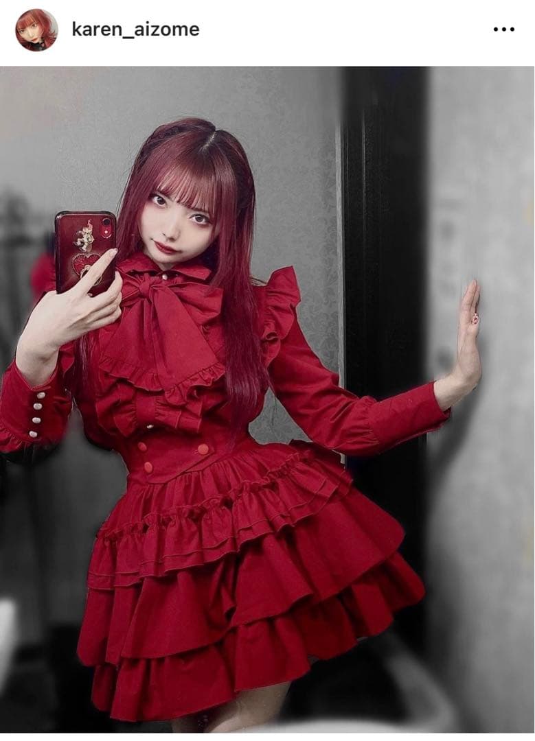 CATCOCOONクラシカルドール 長袖 セットアップ チェック ブラウス