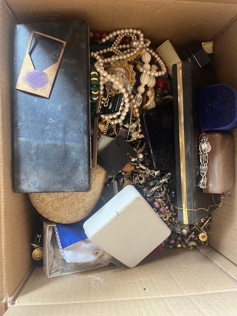 ワ*ン様 ジュエリーセット ジュエリーの詰め合わせセット（8.1kg）箱付き ア