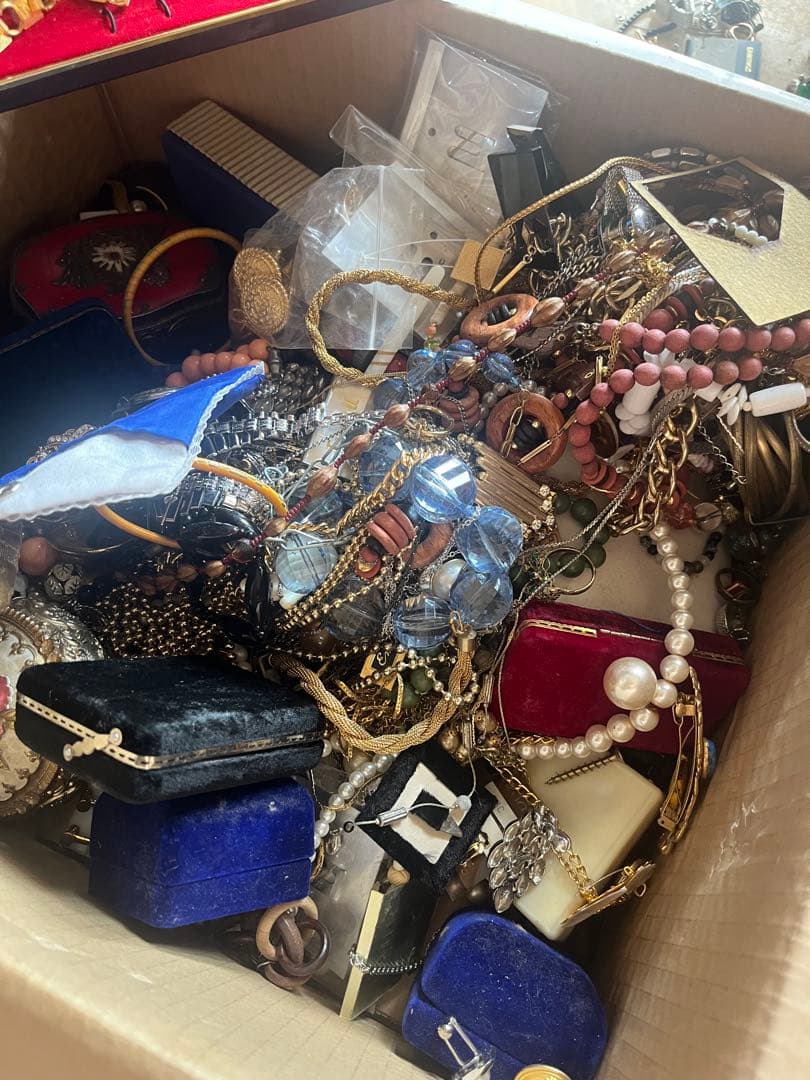 ワ*ン様 ジュエリーセット ジュエリーの詰め合わせセット（8.1kg）箱付き ア