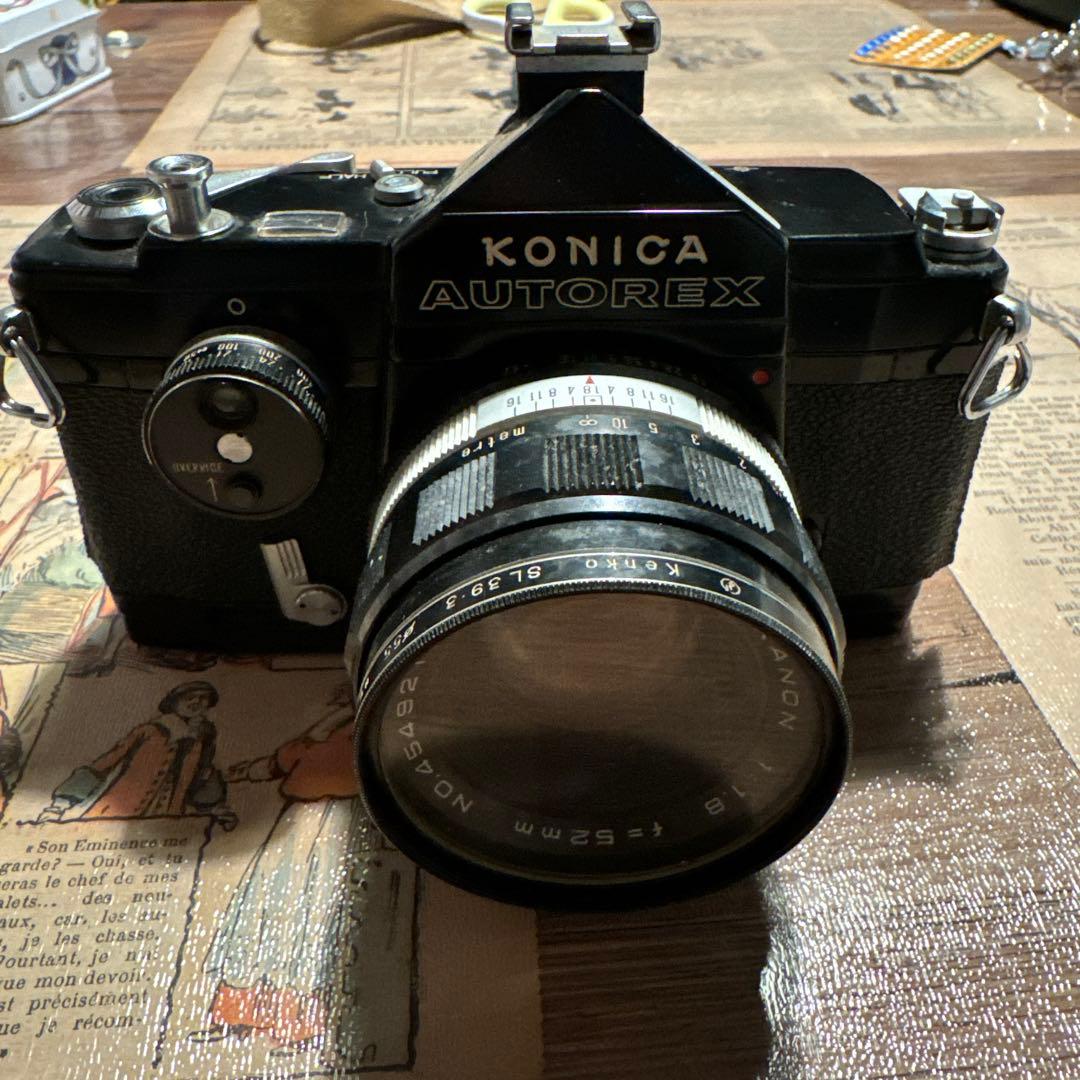 フィルムカメラ KONICA AUTOREX Konica Autorex - Shooting full and half frames on the same roll of