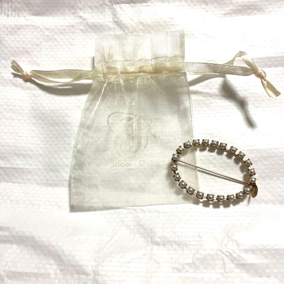 Junco Parisジュンコパリ パール オーバル ブローチ IENA - メルカリ