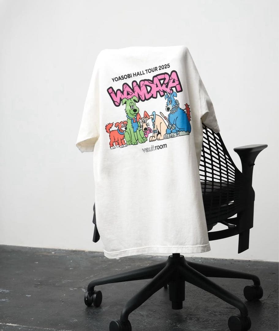 YOASOBI ワンダラ vaultroom Tシャツ Mサイズ オフホワイト - メルカリ