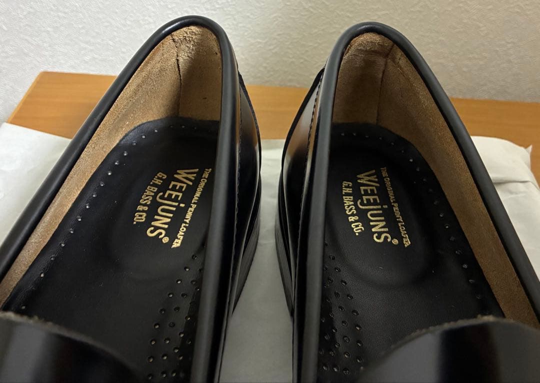 G.H.BASS ジーエイチバス LARSON ラーソン ブラック 26.5