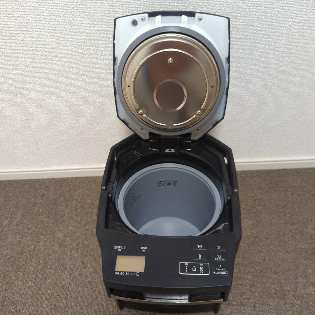 TIGER 蒸気レスVE電気まほうびん 2.2L ブラック