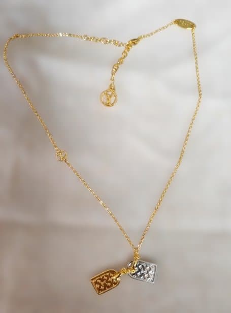 美品 ルイヴィトン ネックレス・ナノグラム_GLD メッキ GLD レディース LOUIS VUITTON - 【本物保証】 超美品 ルイヴィトン LOUIS VUITTON