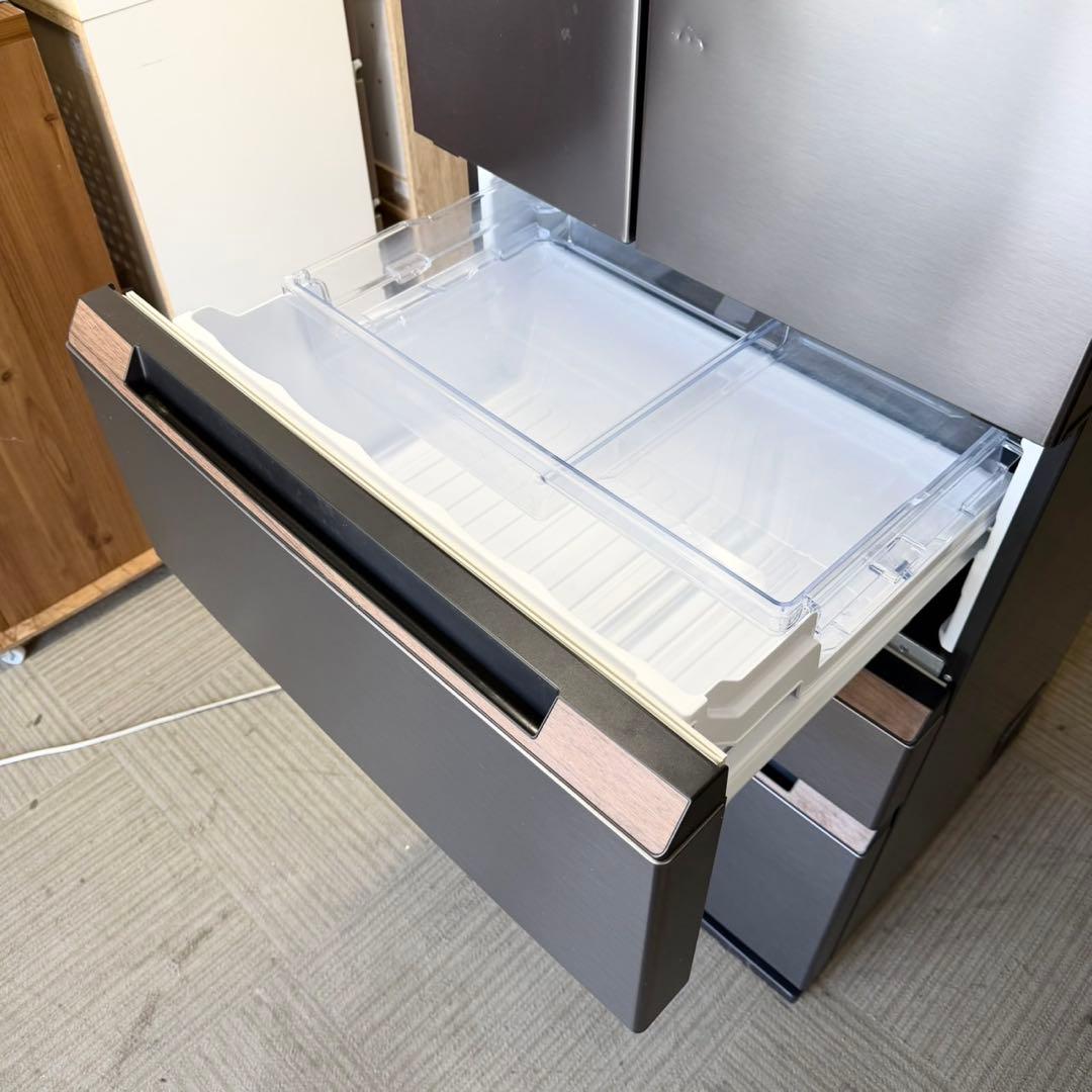 シャープ 2021年製 457L冷蔵庫 人感センサー＆音声案内（しゃべる