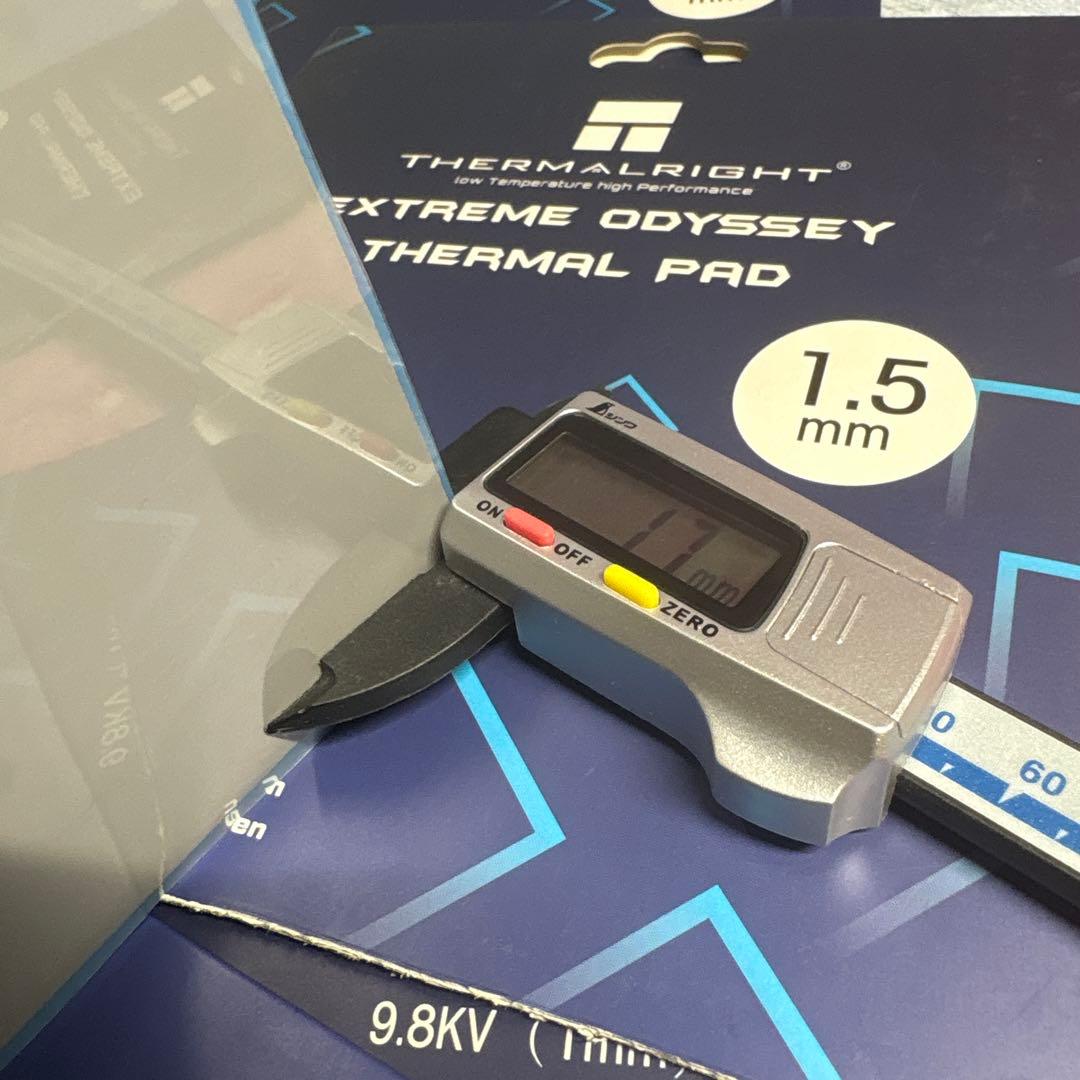 Thermalright サーマルパッド 高熱伝導率 12.8W
