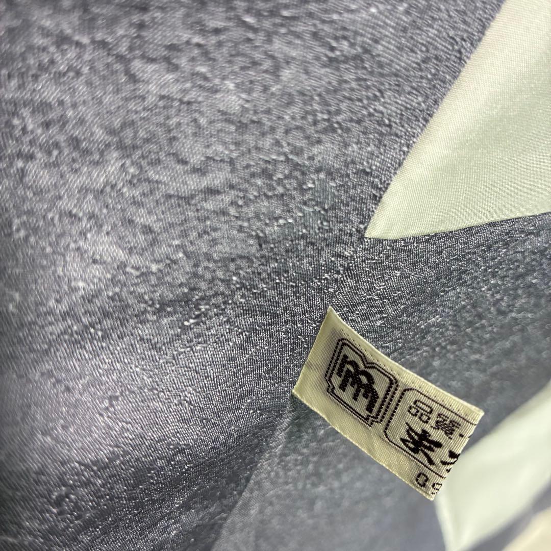 D107 訪問着 縦縞 唐草 正絹 着物 袷 極美品 - メルカリ