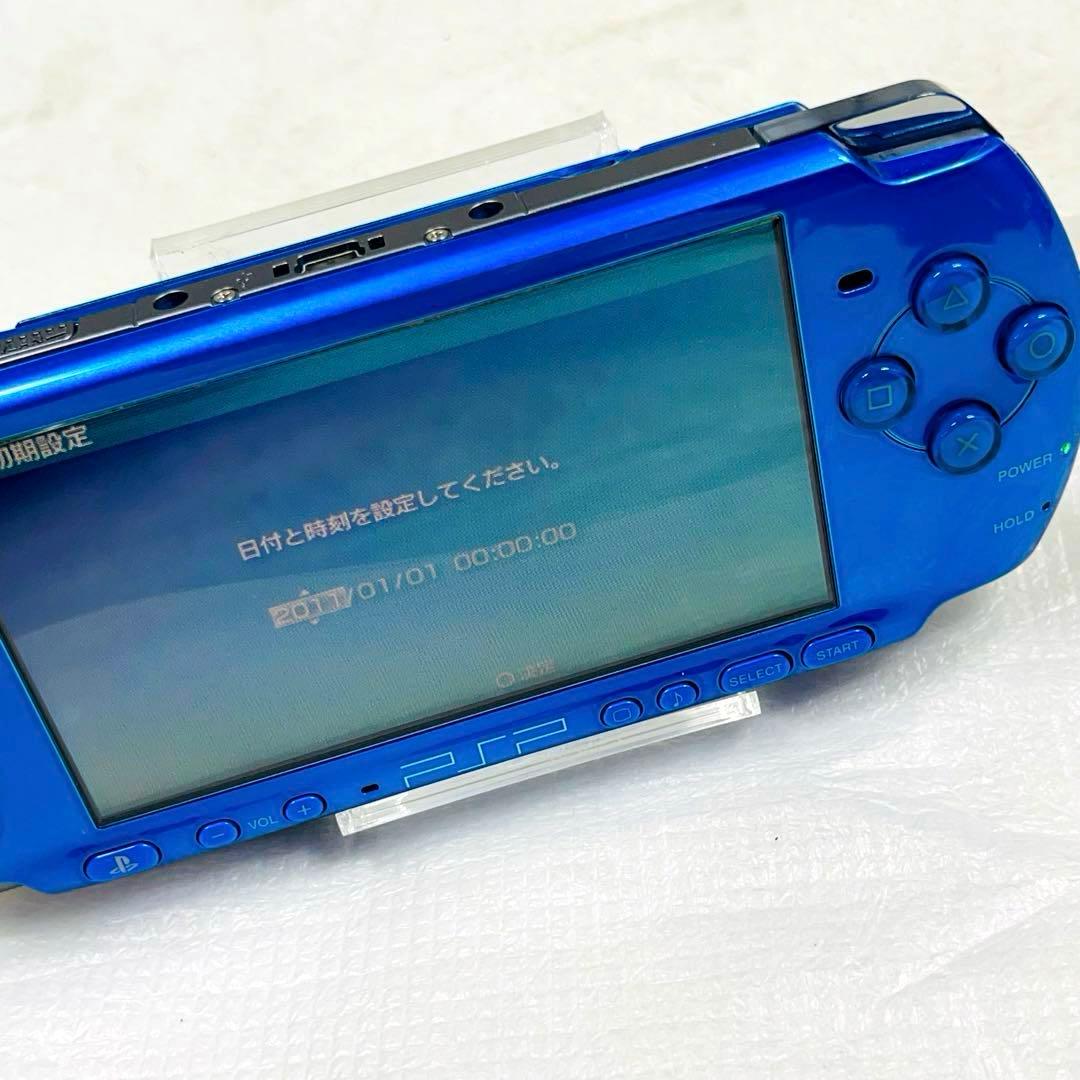 動作確認済】PSP-3000 バイブラントブルー 本体 極美品 箱付 - メルカリ