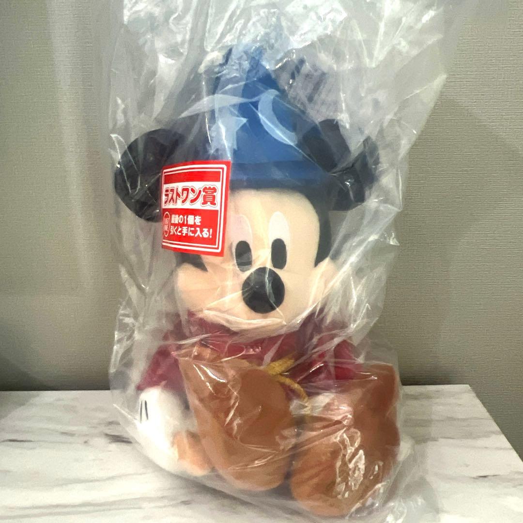 ディズニー1番くじ ラストワン賞ミッキーぬいぐるみ - メルカリ