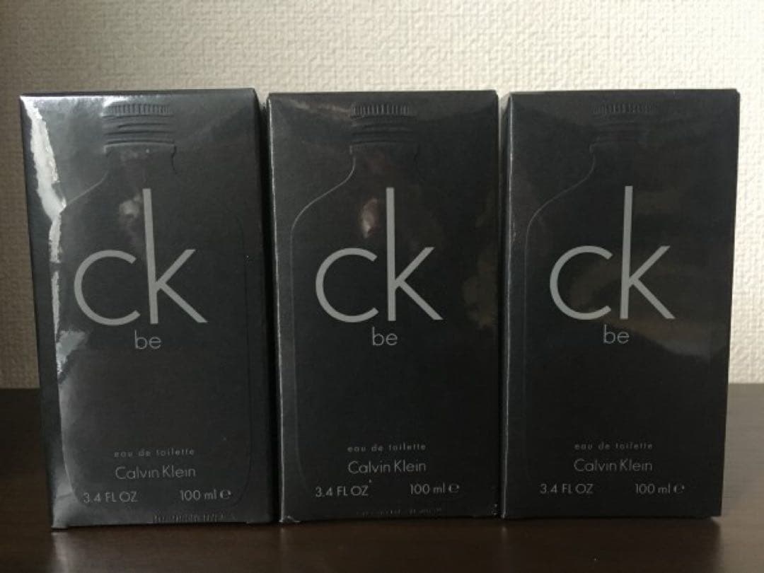 新品☆カルバンクライン CK be 100ml ×3本セット☆送料込！ - メルカリ