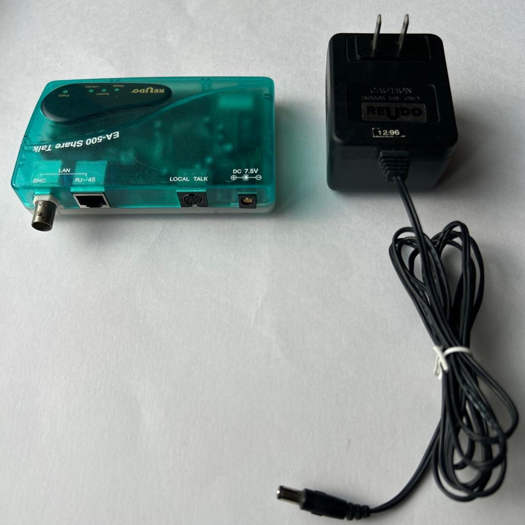 絶版 希少 OldMac ファイル共有で使用 REUDO EA-500 中古品