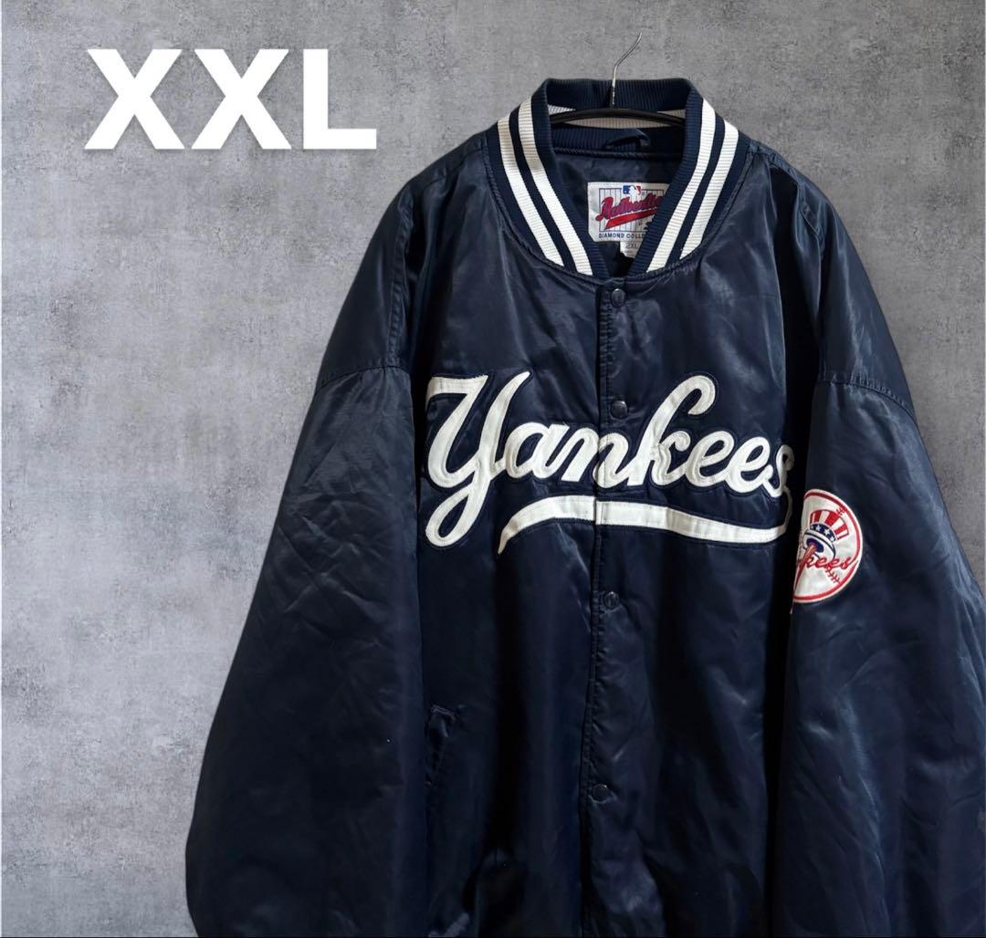 スターターMLBヤンキース刺繍スタジャン ネイビー　 レア2XL 90s 楽天市場】90s STARTER 