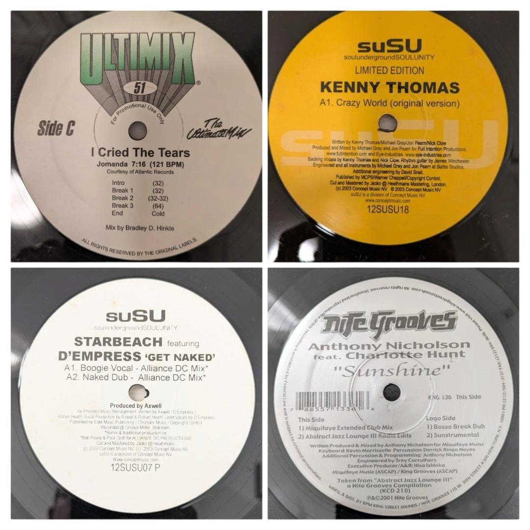 レコードまとめ売り】House 12inレコード 4枚セット - メルカリ